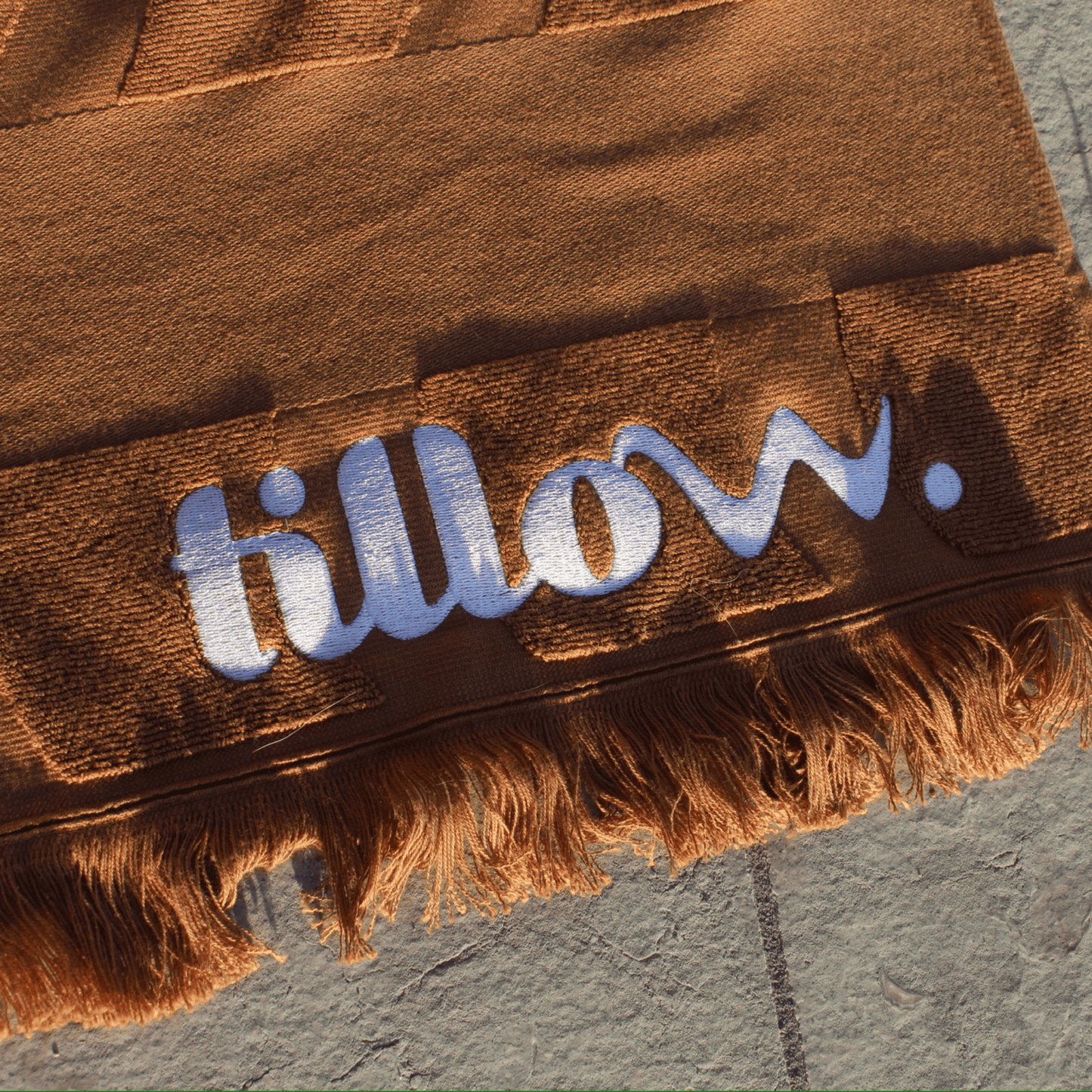 Tillow Beach Towel "Brown Sugar"